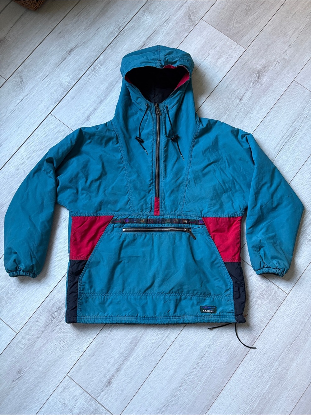 Vintage L.L. Bean Aztec Anorak Jacket.